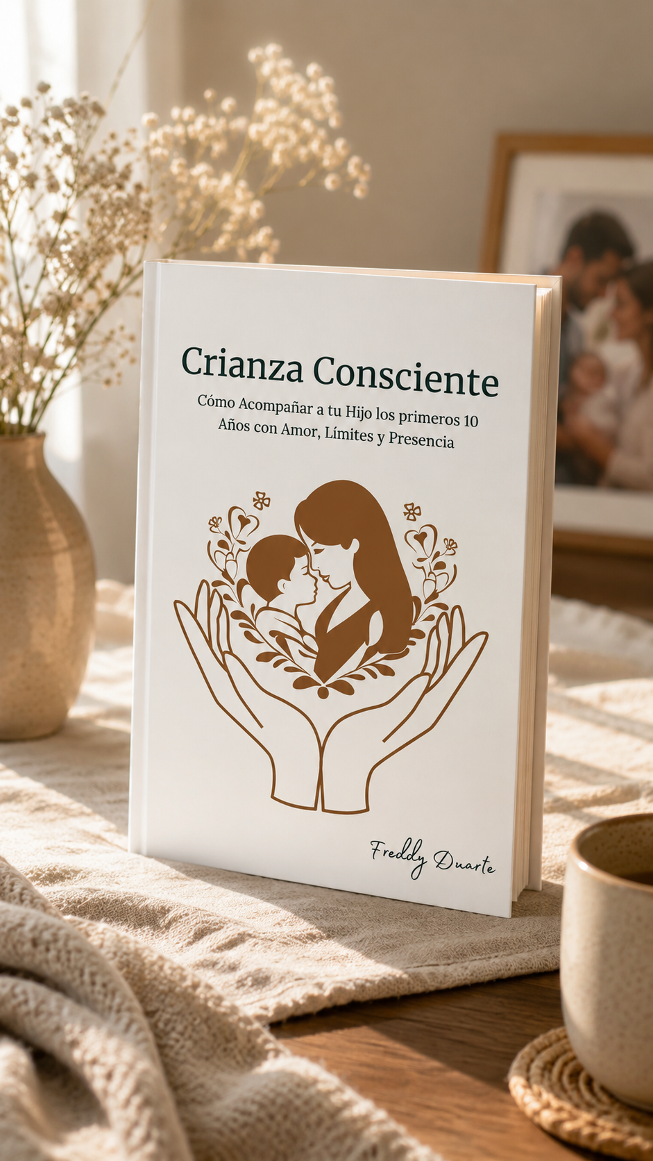 Portada del libro Crianza Consciente de Freddy Duarte