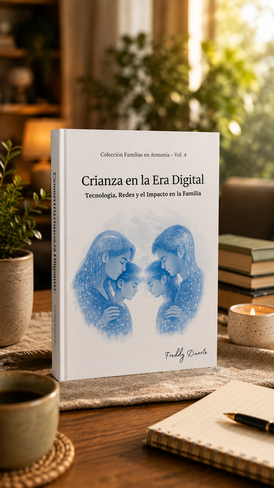 Portada del libro Crianza en la Era Digital de Freddy Duarte