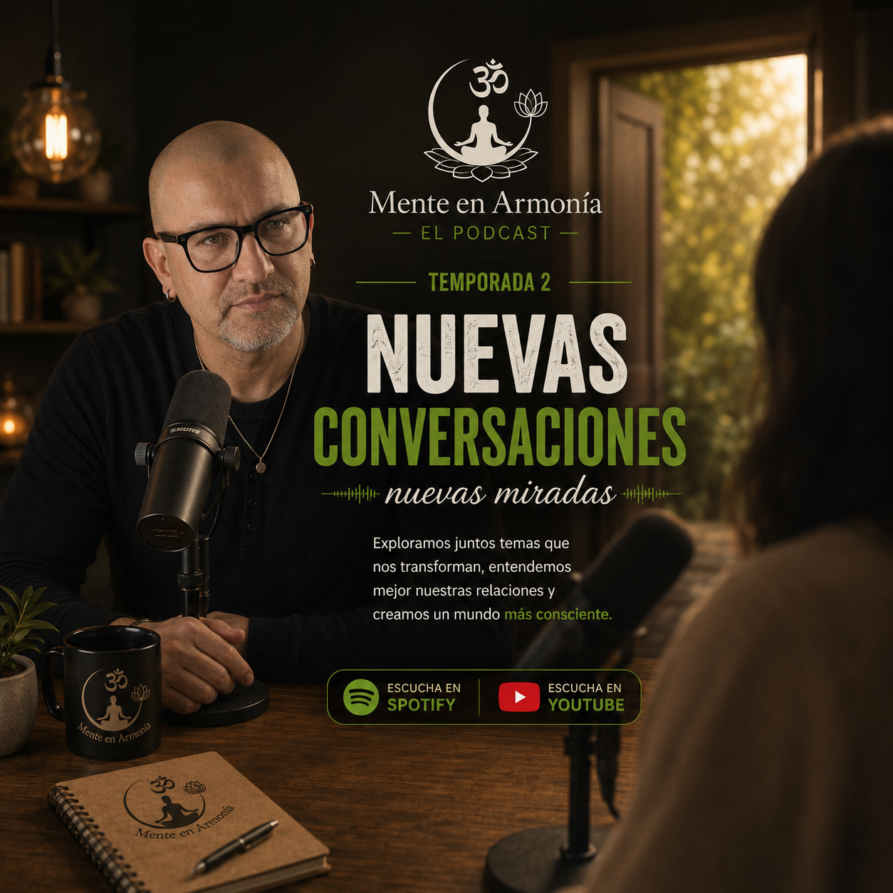 Temporada 2 de Mente en Armonía Podcast: Nuevas conversaciones y nuevas miradas