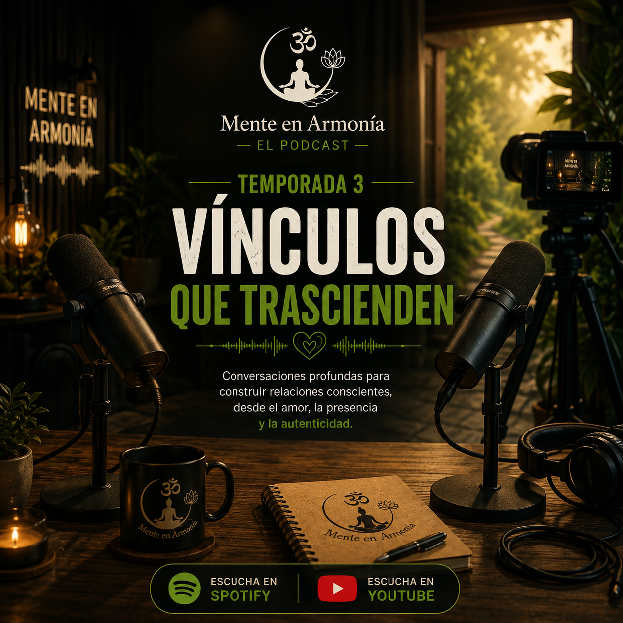 Temporada 3 de Mente en Armonía Podcast próximamente